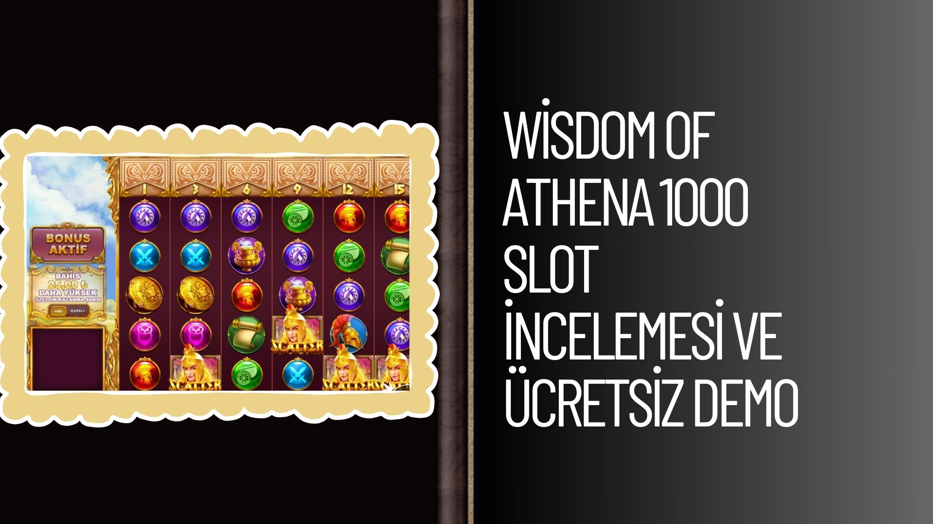 Wisdom Of Athena 1000 Slot incelemesi